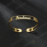 Nextvance Name Heart Nameplate Bracelet Personalized Cuff Bangles