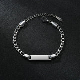 Customized Nameplate Bracelet Bangle for Women and Baby