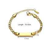 Customized Nameplate Bracelet Bangle for Women and Baby