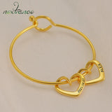 Nextvance Name Bracelet Heart Stainless Steel Baby Bracelets for Women
