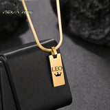 Custom Name Engraved Stainless Steel Necklace - Personalized Gift