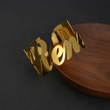 Nextvance Nameplate Bracelet Bangles Stainless Steel Adjustable Cuff