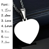 Nextvance Girl Heart Pendant Necklace Mom Dad Daughter Personalized Necklaces