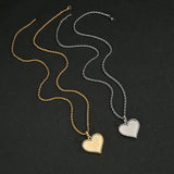 Nextvance Heart Pendant & Necklace With Tennis Chain for Woman