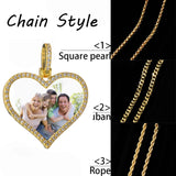 Nextvance Heart Pendant & Necklace With Tennis Chain for Woman