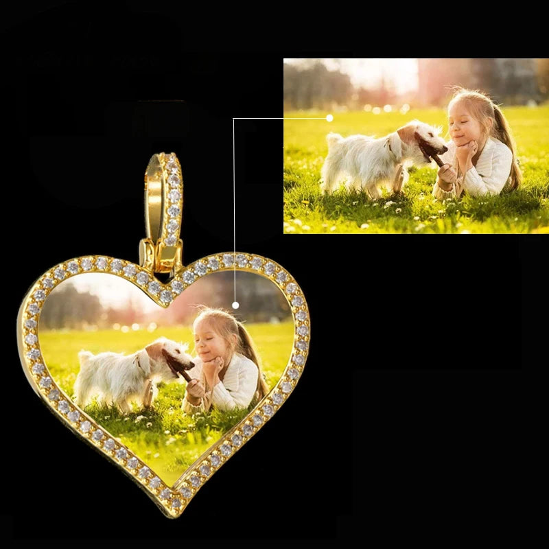 Nextvance Heart Pendant & Necklace With Tennis Chain for Woman