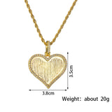 Nextvance Heart Pendant & Necklace With Tennis Chain for Woman