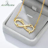 Nextvance Heart Infinite Name Necklaces - Personalized Stainless Steel Gift