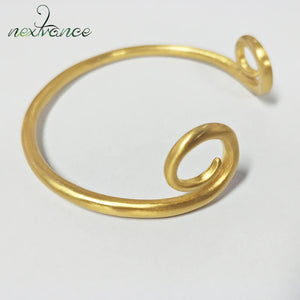 Monkey King Straitjacket Bracelet Antique Silver Open Cuff Bangle