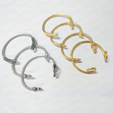 Monkey King Straitjacket Bracelet Antique Silver Open Cuff Bangle