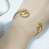 Monkey King Straitjacket Bracelet Antique Silver Open Cuff Bangle