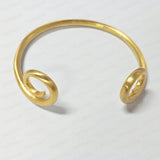 Monkey King Straitjacket Bracelet Antique Silver Open Cuff Bangle