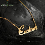 MultiStyle Necklace Blade Box Chain Stainless Steel Pendant Unisex