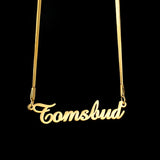 MultiStyle Necklace Blade Box Chain Stainless Steel Pendant Unisex