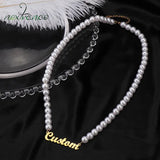 2021 Trend Stainless Steel Name Necklace Personalized Pendant Necklace