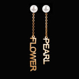 Personalized Stainless Steel Name Earring for Women