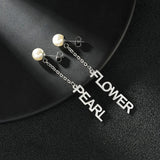 Personalized Stainless Steel Name Earring for Women