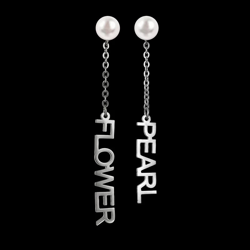 Personalized Stainless Steel Name Earring for Women