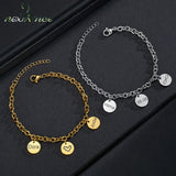 Nextvance Engraved Name Bracelet Stainless Steel Personalized Women's Jewelry