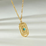 Stainless Steel Necklace Cross Sun Pendant Necklaces for Women