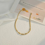 Cuban Chain Heart Infinity Bracelet