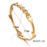 Stainless Steel Branch Bangles Cuff Bangle Birthday Gift Jewelry