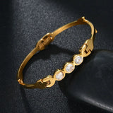 Stainless Steel Branch Bangles Cuff Bangle Birthday Gift Jewelry