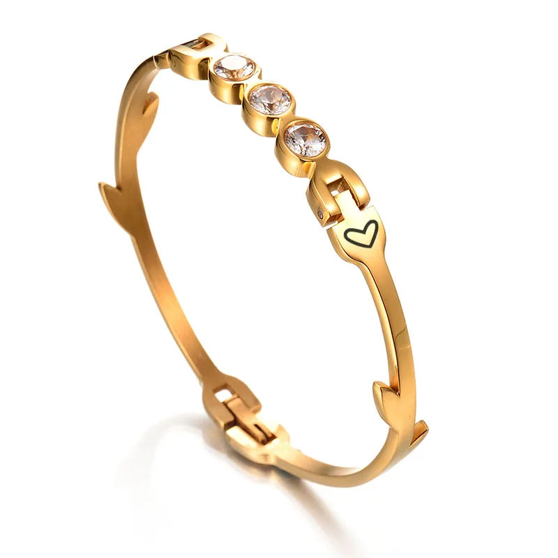 Stainless Steel Branch Bangles Cuff Bangle Birthday Gift Jewelry