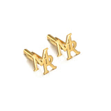 Nextvance Monogram Letter Cufflinks Name Logo Mens Wedding