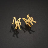 Nextvance Monogram Letter Cufflinks Name Logo Mens Wedding