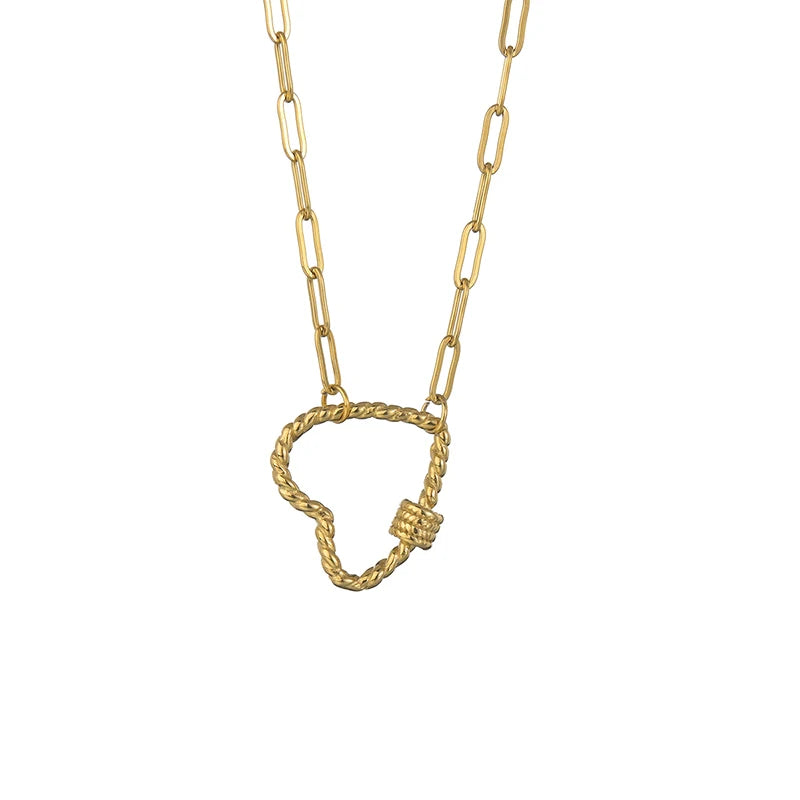 Nextvance Sporty Necklace Steel Hiphop Chain Pendant For Women