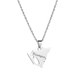 Nicaragua Map Pendant & Necklaces for Women Charm