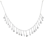 925 Silver Evil Eye Sun Star Pendant Necklace Choker for Women