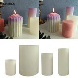 Cylinder Candle Making Mold Epoxy Casting Soap Mould for Christmas Decor