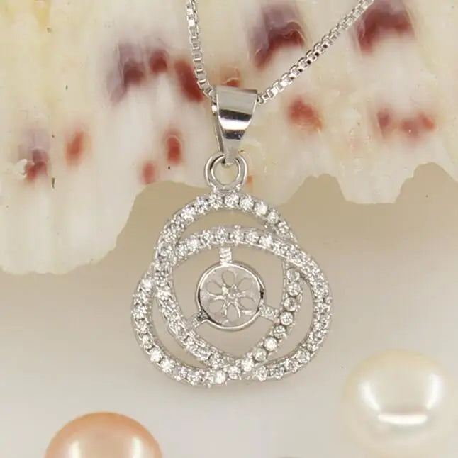 Pendant Mounts for Pearls, Stones, Corals - Jewelry Parts
