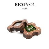 Jewelry Organizer Triangle Shape Storage Box Soft Holder Travel Case