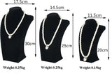Necklace Stand Jewelry Model Mannequin Display Organizer Shelf