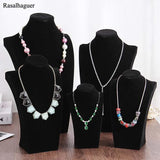 Necklace Stand Jewelry Model Mannequin Display Organizer Shelf
