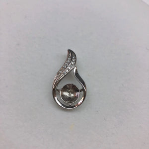 Pendant Base Mountings for Pearls Beads Crystal