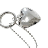 Heart Pendant Alloy Keychain for Handbags Backpacks