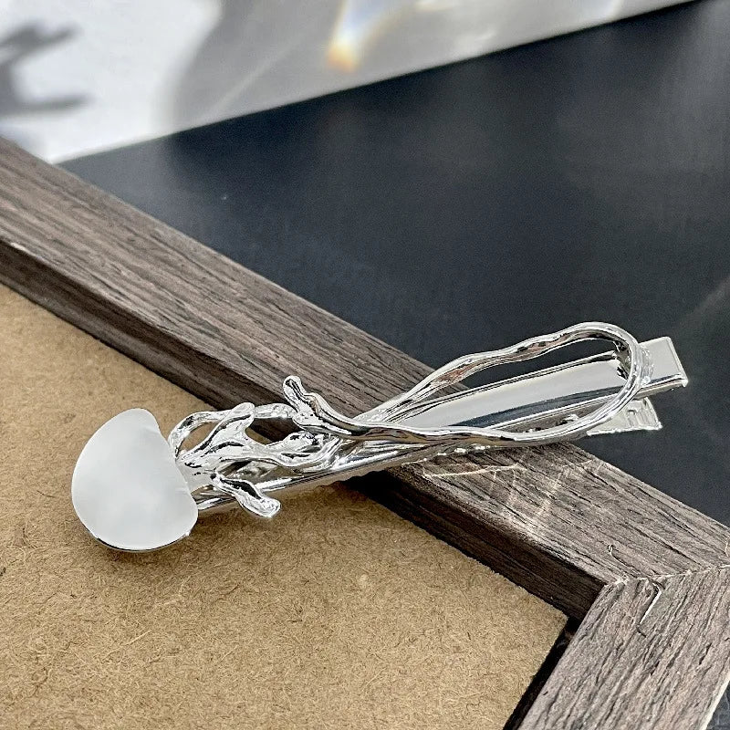 Frosted Jellyfish Hair Clip Y2k Jewelry