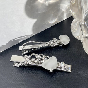 Frosted Jellyfish Hair Clip Y2k Jewelry