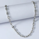 Coffee-Bean Chain Bracelet Necklace Hip-hop Charm Jewelry