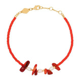 Natural Freshwater Pearl Rice Bead Mix And Match Bracelet