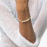 Natural Freshwater Pearl Rice Bead Mix And Match Bracelet
