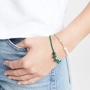 Natural Freshwater Pearl Rice Bead Mix And Match Bracelet