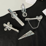 Sweet Style Metal Liquid Hairpin Collection Rhinestone Heart Flower Clip