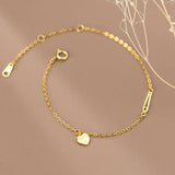 925 Silver Bracelet English Letters Personality Style Glossy Love Jewelry