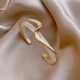 Metal Hollow Wind Net Red Bracelet Women Accessories