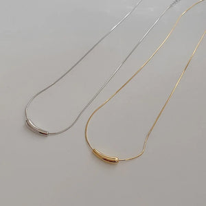 925 Silver Necklace Ins Cold Wind Clavicle Chain